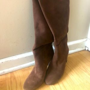 Brown Suede Boots